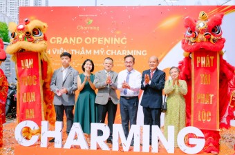 Thẩm mỹ Charming chính thức vận hành theo mô hình bệnh viện chuyên khoa thẩm mỹ được Bộ Y tế cấp phép