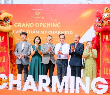 Thẩm mỹ Charming chính thức vận hành theo mô hình bệnh viện chuyên khoa thẩm mỹ được Bộ Y tế cấp phép