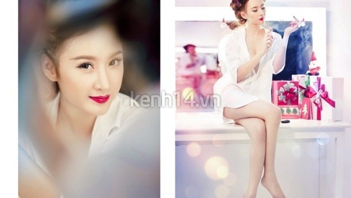 Angela Phương Trinh tung ảnh đẹp lung linh sau khi sửa mũi