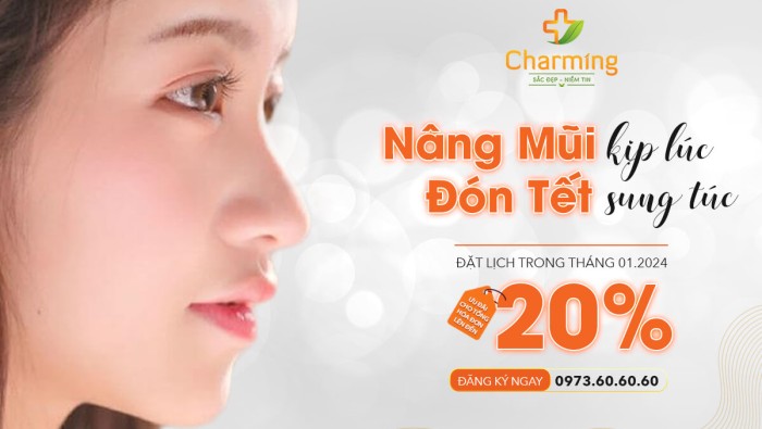NÂNG MŨI KỊP LÚC – ĐÓN TẾT SUNG TÚC