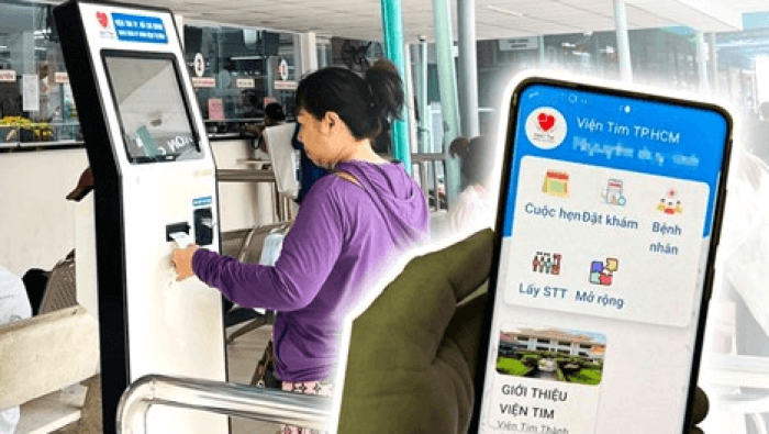 Đăng ký khám bệnh qua app