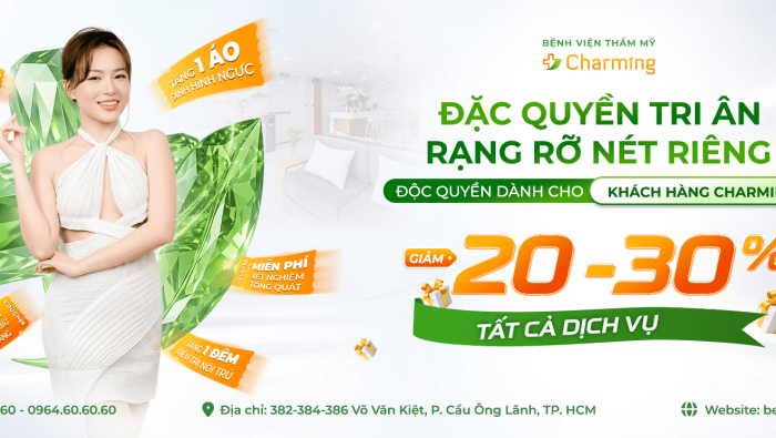 ĐẠI TIỆC TRI ÂN – RẠNG RỠ NÉT RIÊNG – LÀM ĐẸP KHÔNG LO CHI PHÍ