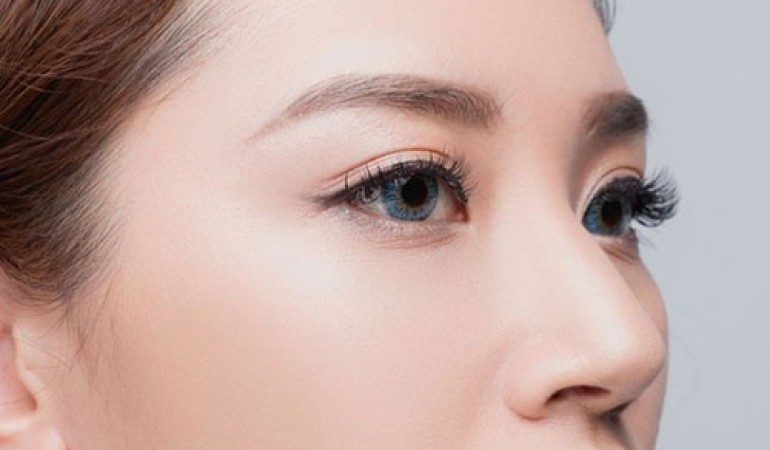 Cut excess fat the under lower eyelids