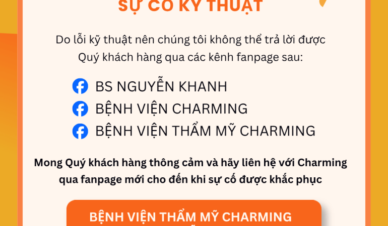 THÔNG BÁO: SỰ CỐ KỸ THUẬT FANPAGE