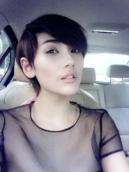 hoàng yến tóc ngắn