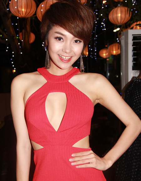 minh hằng tóc ngắn