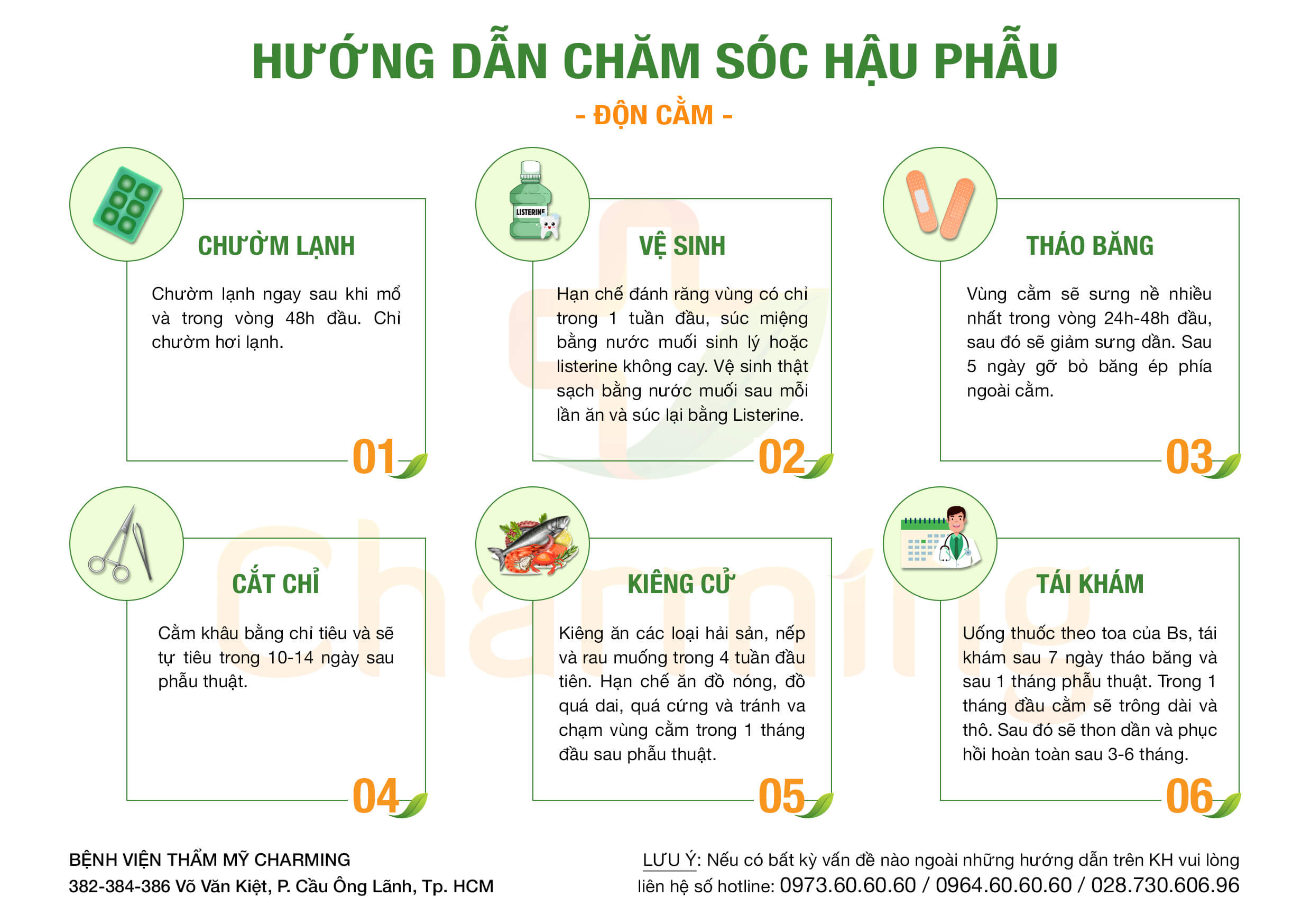 Hậu phẫu độn cằm