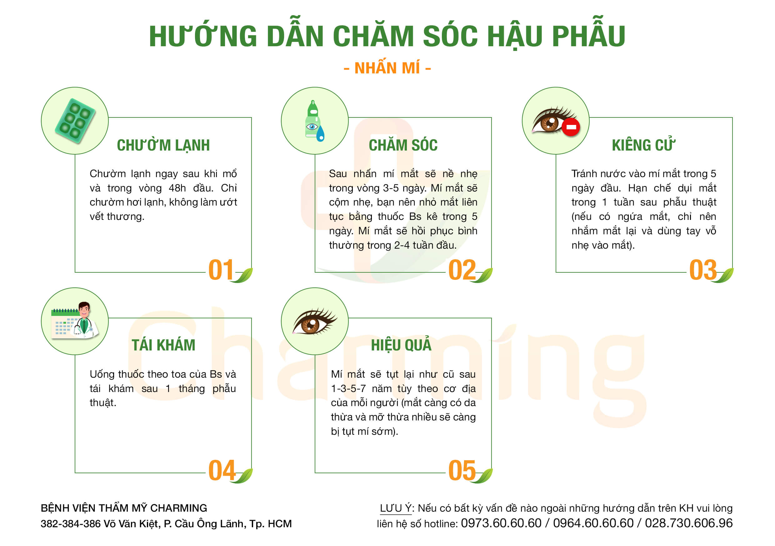 Hậu phẫu nhấn mí